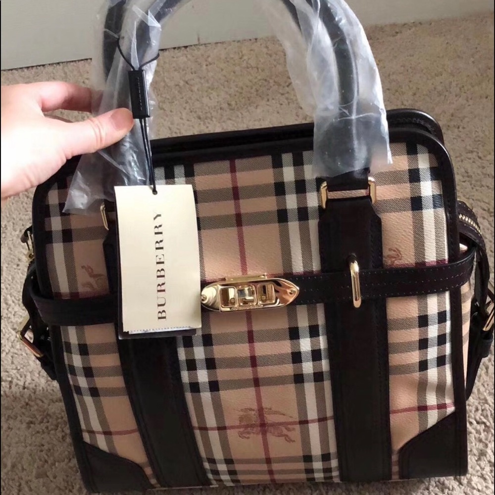 Burberry classic bridle bag